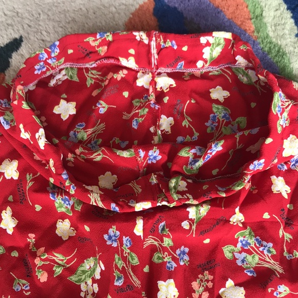 Handmade Flowy Floral Skirt - Picture 2 of 2